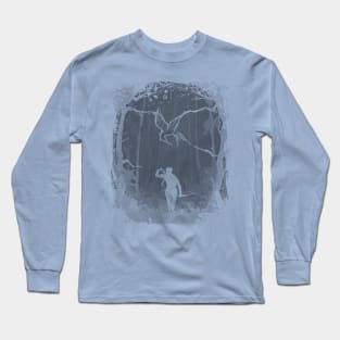 Hunger Games Woods - Purple Long Sleeve T-Shirt